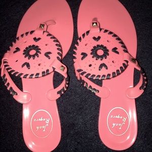 PINK JACK ROGERS SANDALS